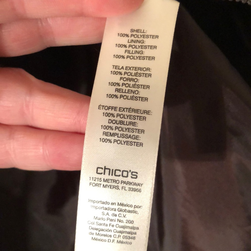 Chico’s Quilted Vest - Picture 6 of 8